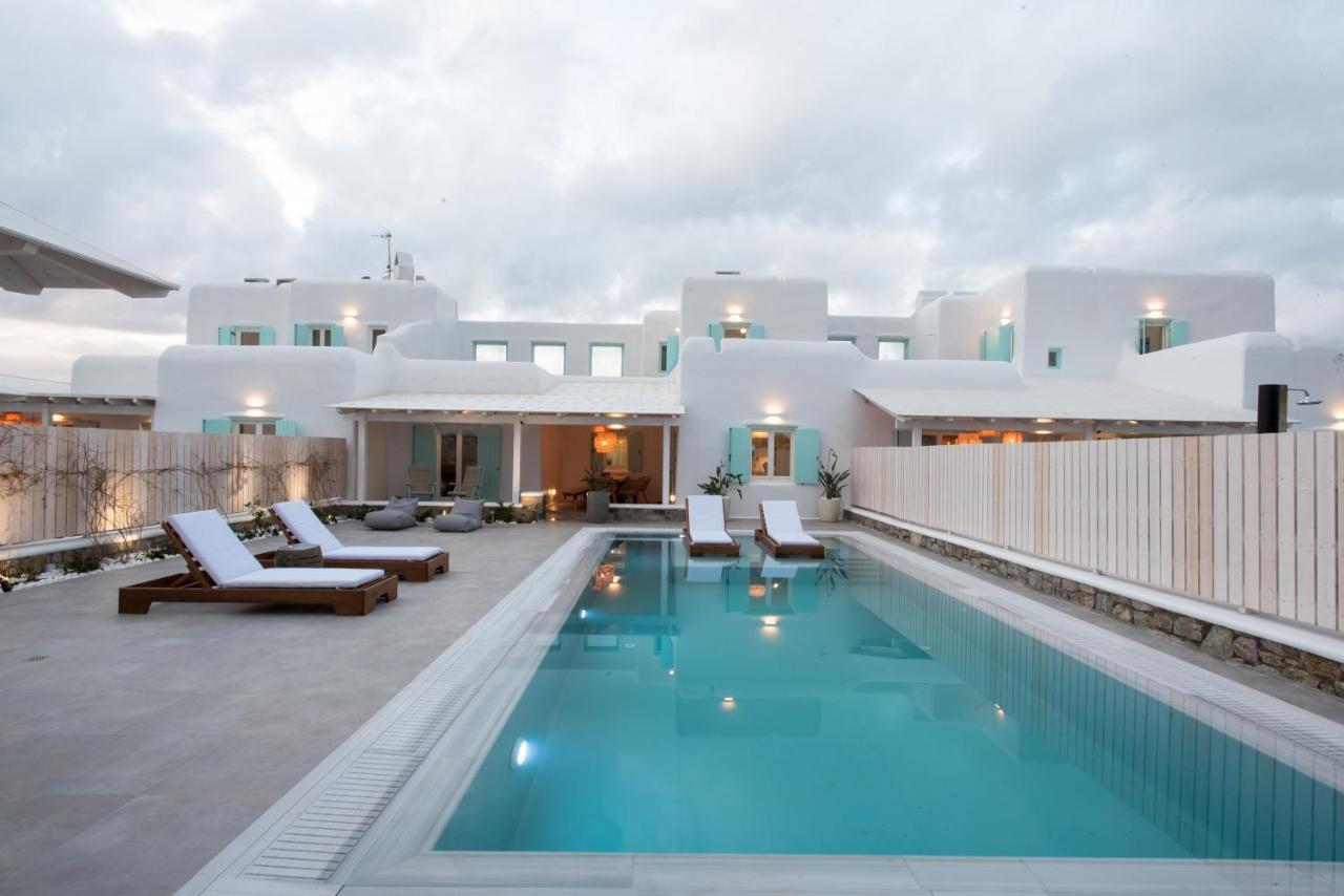 Tiffanys Villas Mykonos Town Bagian luar foto